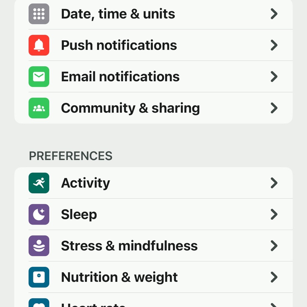 Fitbit Versa 2 4mb Smartwatch with light pink Leather Strap - Picture 7 of 10